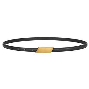 Thin Leather Belt Women Skinny Belt For Dress Jeans Ladies Thin Waist Belt🙂